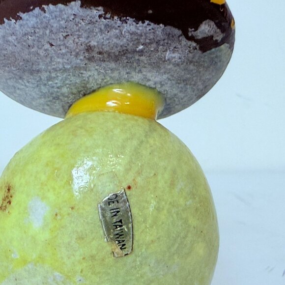 Praying Pet Rock Kitsch Art Stone Figurine VTG Funky 70s Home Office Cartoonish - Picture 12 of 13